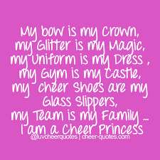 I read in other posts that some of you enjoy writing cheers. Quotes About Cheerleading 64 Quotes