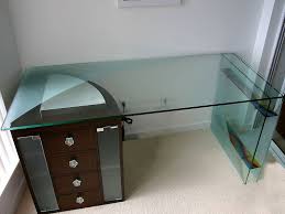 Custom Glass Desk Frt39 Cbd Glass