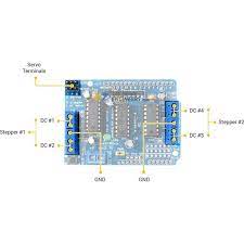 l293d motor control shield for arduino