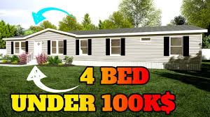 4 bedroom home under 100k