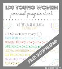 Free Printable My Personal Progress Chart