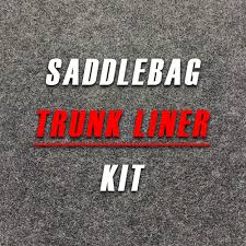 saddlebag carpet trunk liner kit