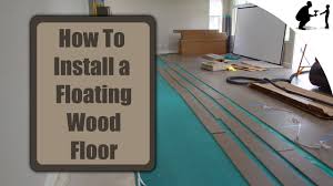 wooden flooring on concrete