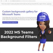 microsoft teams background filters