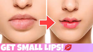 get small shaped lips with this