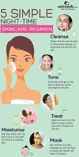 night time diy ideas for a glowing skin