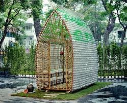 From Recycled Plastic Bottles Bamboo