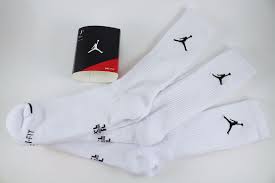 Details About Nike Jordan Dri Fit Jumpman Crew Socks 3 Pack White Black Us Mens Shoe Size 6 15