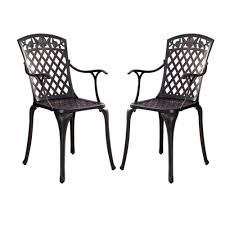 Cast Aluminum Patio Chairs Outdoor
