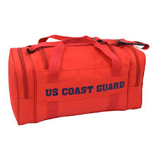 coast guard duffle bag orange