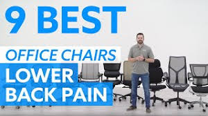 office chairs for lower back pain