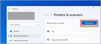 add a printer or scanner in windows