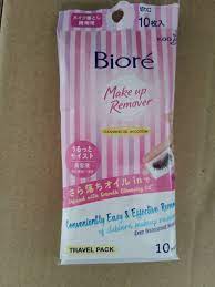 biore make up remover wipes 10 s