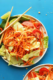 vegan papaya salad minimalist baker