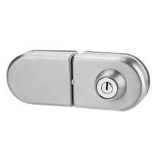 Stainless Steel Glass Door Lock For 10