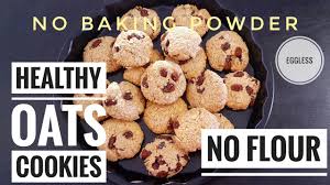 healthy oats cookies no flour no
