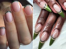 green nail ideas for short and long