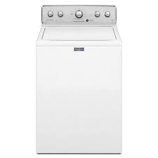 This is a great excuse for anyone that's not exceptionally handy with repairs i chose this washer because i wanted something reliable in a top load model without a bunch of bells and whistles that could break or cause problems. Maytag Centennial 4 Cu Ft High Efficiency Top Load Washer White In The Top Load Washers Department At Lowes Com