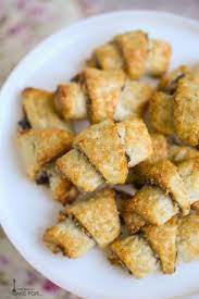 chocolate coconut rugelach what