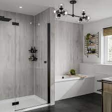 Grey Wall Panels Grey Bathroom Wall