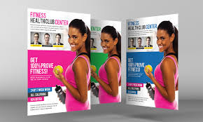 Fitness Gym Flyer template