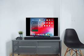 ipad screen on apple tv or a smart tv