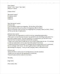 felt resignation letter template