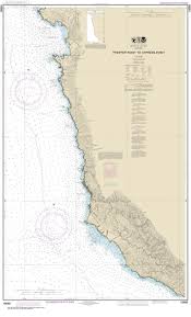 18686 Pfeiffer Point To Cypress Point Nautical Chart