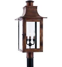 Quoizel Cm9012ac Chalmers Aged Copper Outdoor Post Light