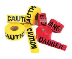 caution danger tape srs