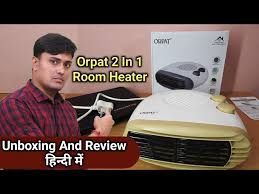 Orpat Oeh 1260 Room Heater Unboxing