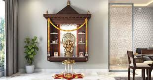 stylish modern pooja mandir for home photos