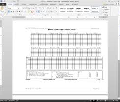 Fsms Variables Control Chart Template Fds1180 1