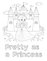 princess coloring pages for kids and s