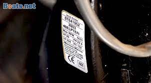 mercury outboard serial number