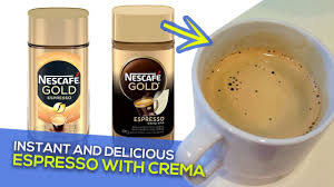 nescafe gold espresso instant coffee