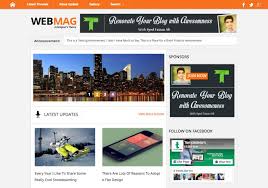 Webmag Blogger Template 2014 Free Download
