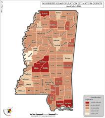 Mississippi Population Map Answers