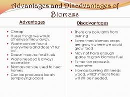 Image Result For Biomass Pros And Cons Chart
