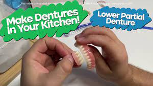 homemade novelty dentures lower