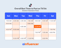 the best times to post on tiktok in 2024