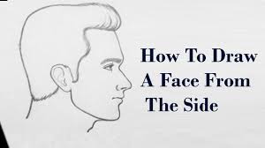 Since our subject is facing towards the left, the bulk. How To Draw A Face From The Side Easy Drawing Techniques Youtube