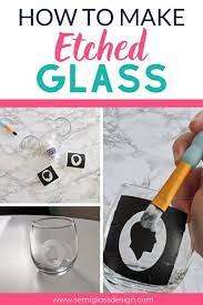 How To Make Glass Etching Stencils