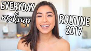 everyday makeup routine 2017 jeanine