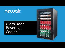 Glass Door Beverage Cooler Newair Ab