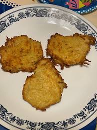 Add 2 cups of cold water and mix well. Super Easy Potato Latkes For Hannukah Air Fryer Directions The Mama Maven Blog