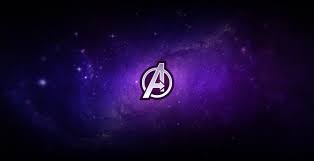 wallpaper avengers logo purple