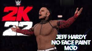 wwe 2k22 mods jeff hardy without face