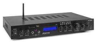 FENTON AV-150BT 5-kanavainen vahvistin -Bluetooth - kaukosäätimellä-  2x100W+3x60W | Discoland.fi
