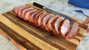 how to smoke pork loin in a weber grill